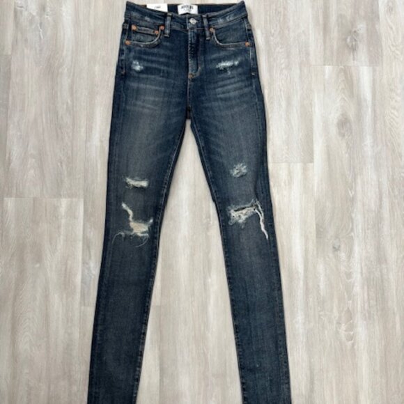 NWT AGOLDE Sophie Hi-Rise DS size 24 - Picture 1 of 5